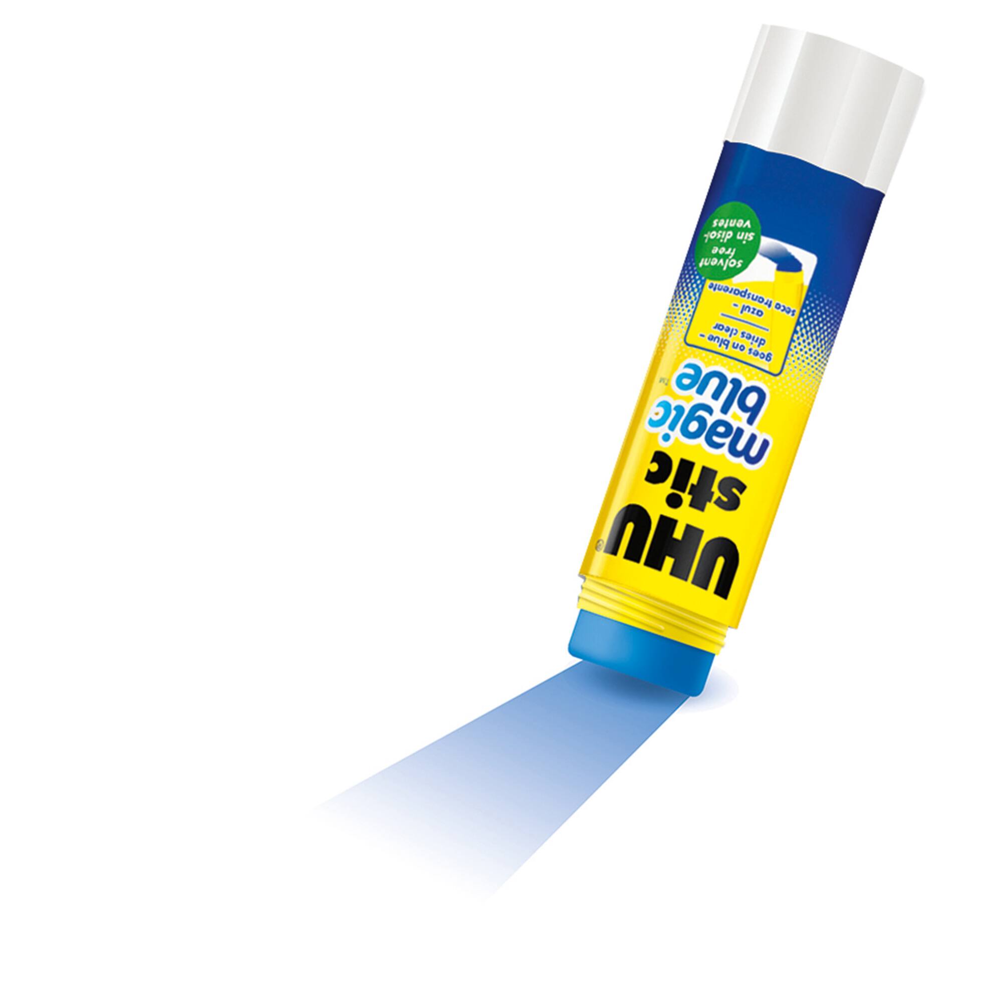 STAEDTLER® 8.2g UHU Stic Magic Blue Dries Clear Glue Sticks, 24ct.